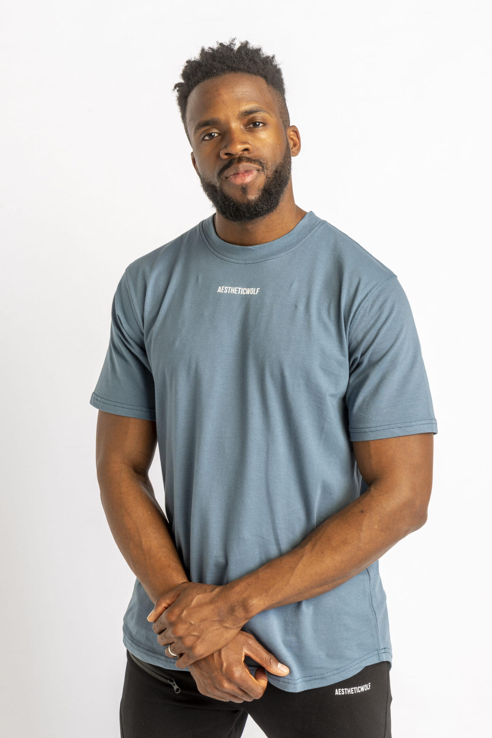 Core Scoop T-Shirt – Aegean Blue Sport Wears