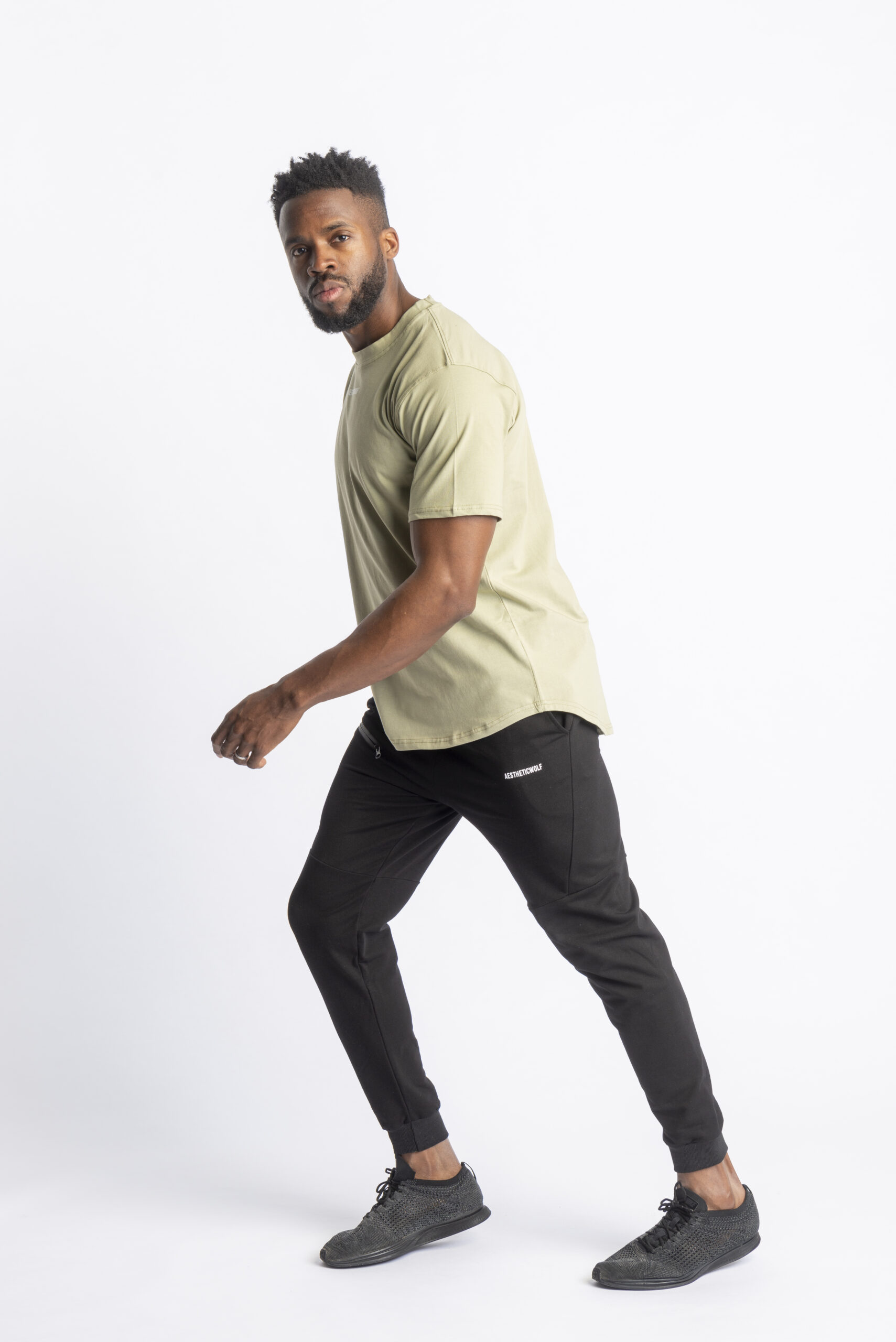 Core Scoop T-Shirt – Sage Green Sport Wears