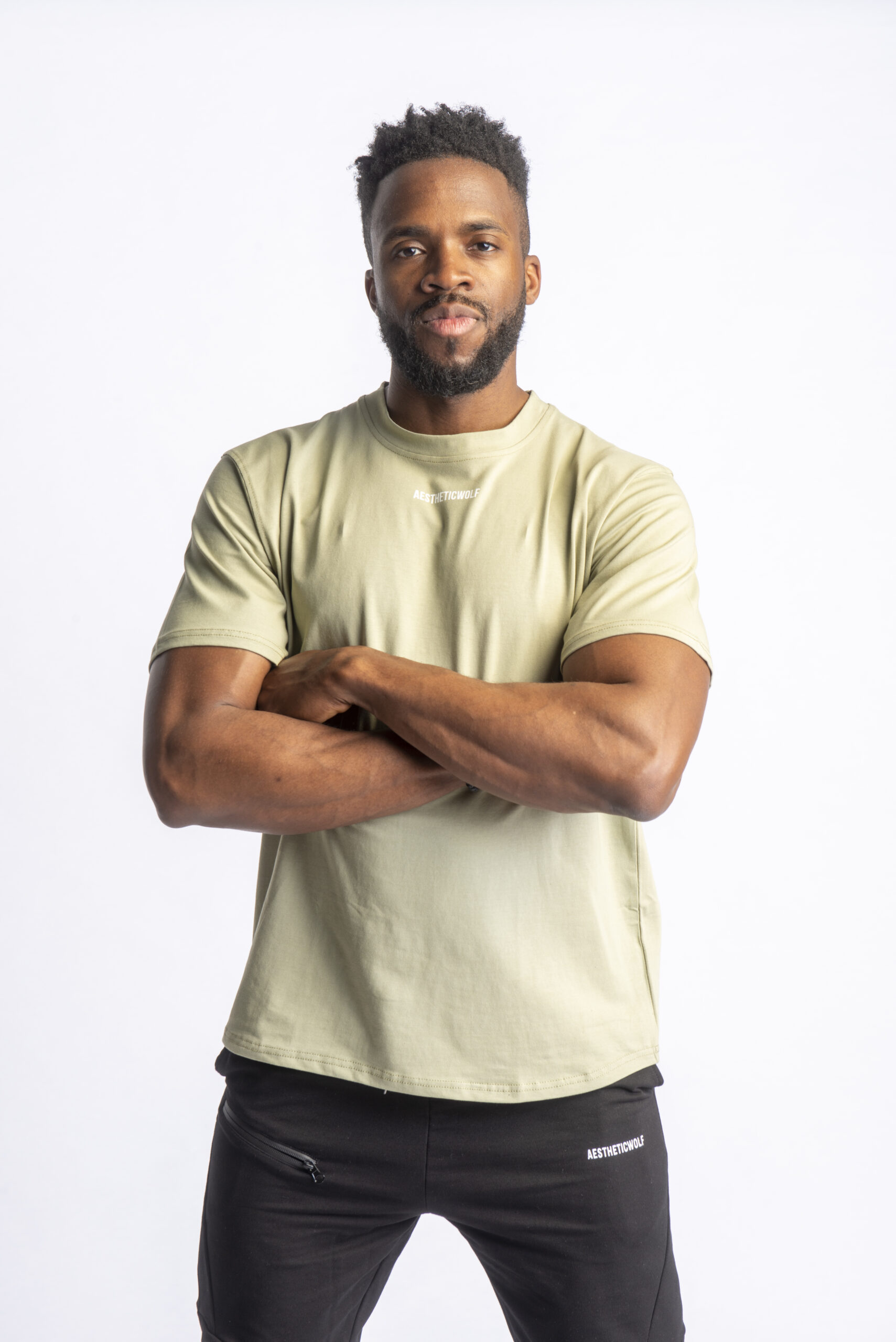 Core Scoop T-Shirt – Sage Green Sport Wears