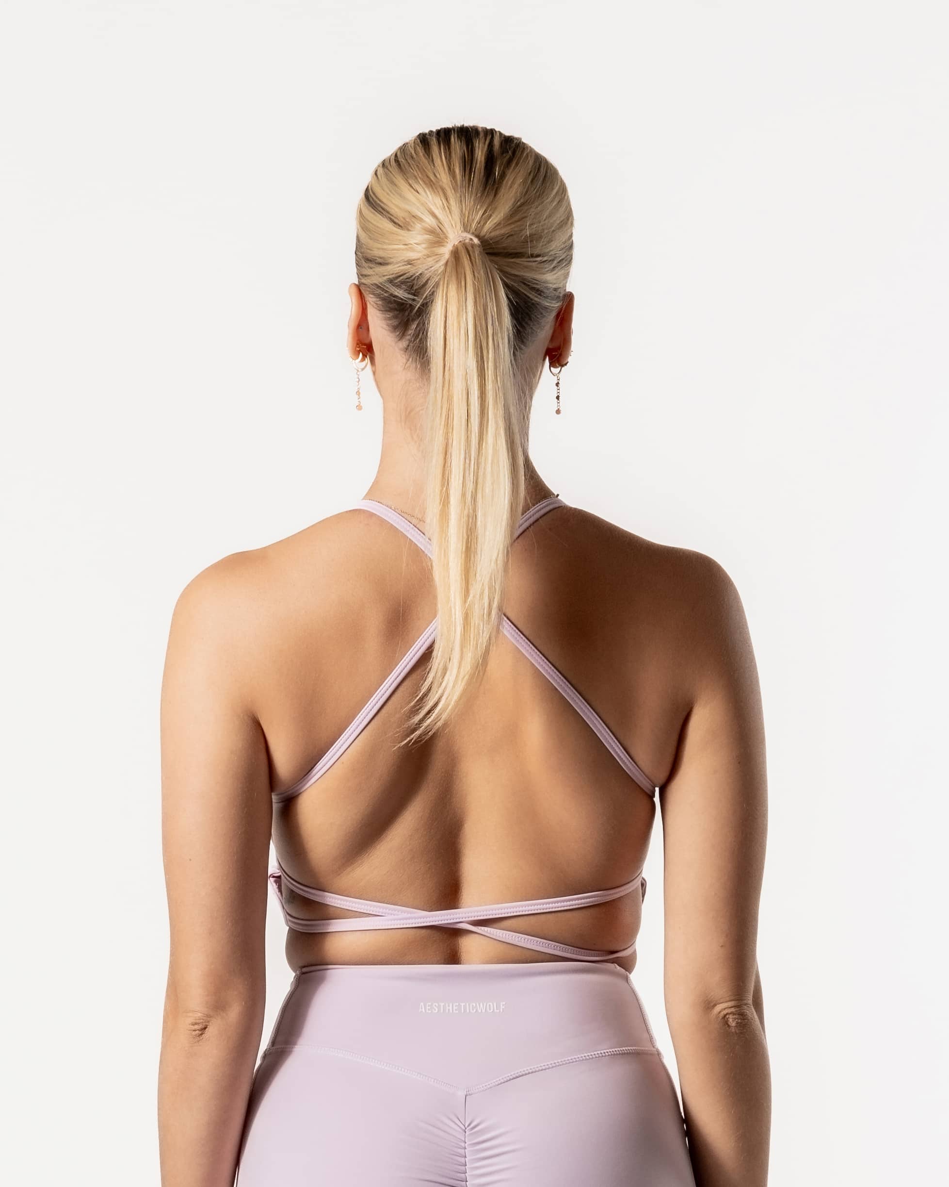 Luxe Series Sports Bra – Lilac Sport Wears